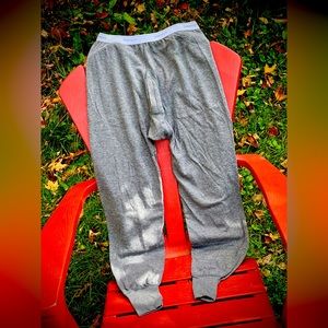 Stanfield’s Irregular Two Layer Bottoms - Grey / White - Men M